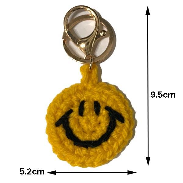 全15色 スマイルキーホルダー ニコちゃん ハンドメイド作品