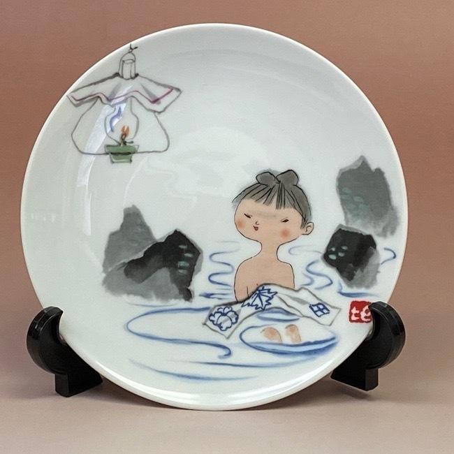 ノリタケ NORITAKE 日本陶器会社 西原比呂志デザイン 絵皿 飾り皿