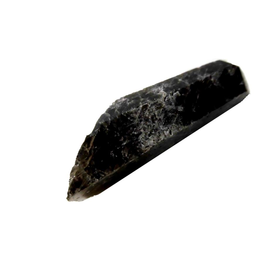 チベット産】純天然モリオン（黒水晶）ポイント原石 約55g : Natural