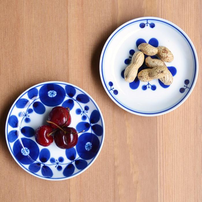 白山陶器 和食器 おしゃれ 波佐見焼 豆皿 ブルーム プレートSS ブーケ