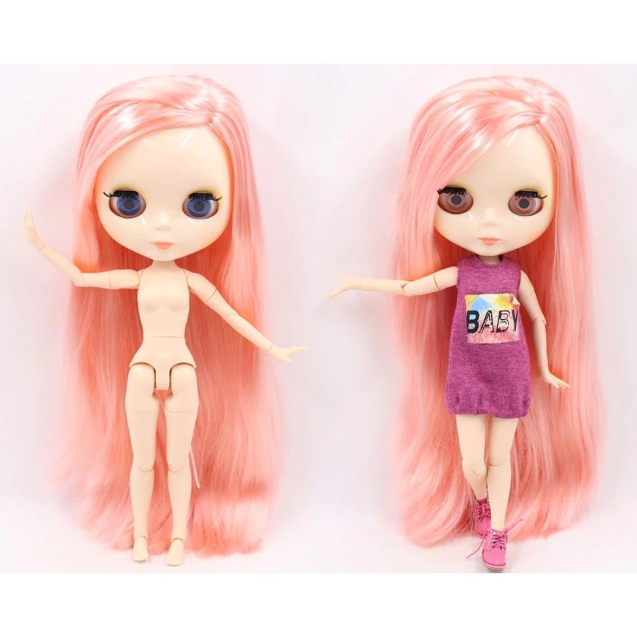 笑顔パーツあり アイシードール 可動ボディ ブライス BJD 1/6ドール