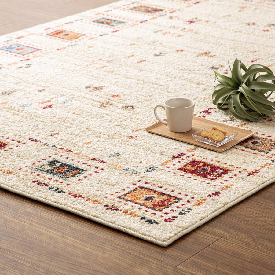 ニトリ（NITORI） ウィルトン織りラグ(133X190 ORW05) : ニトリ Yahoo