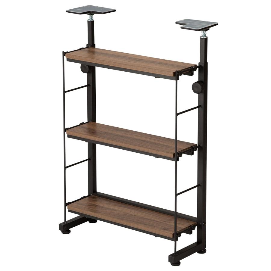 ニトリ（NITORI） 幅40cm 突っ張りカウンター下収納Nポルダ薄型 ミドル