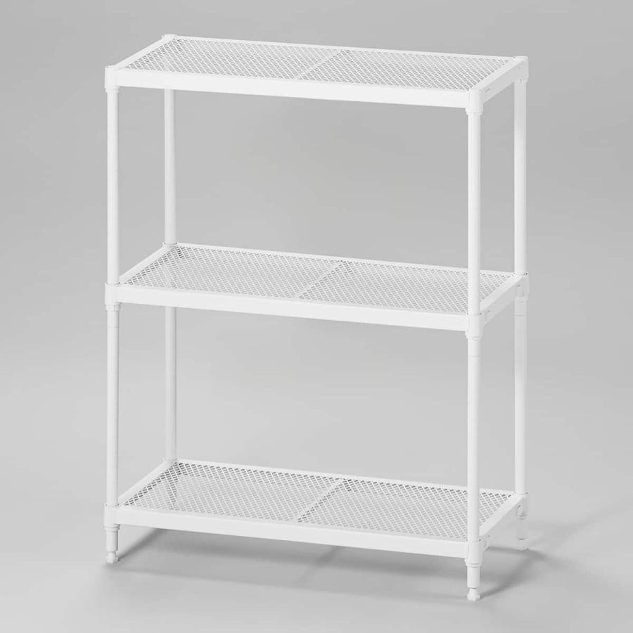 ニトリ（NITORI） (幅65cm) 連結可能なスチールラック (STメッシュ) 2