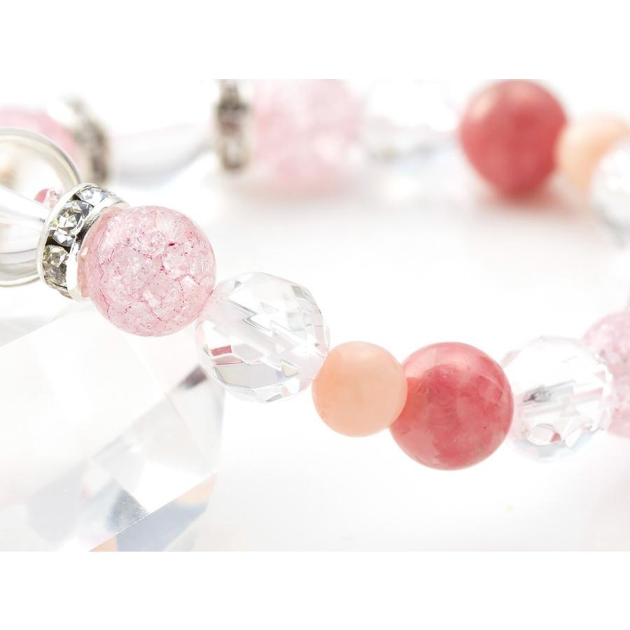 恋愛運上昇 インカローズ ピンクオパール ブレスレット パワーストーン