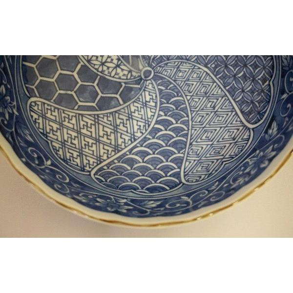 茶道具 菓子器 鉢 染付祥瑞 三峰窯 紙箱 : 新古茶道具 さかい ヤフー店