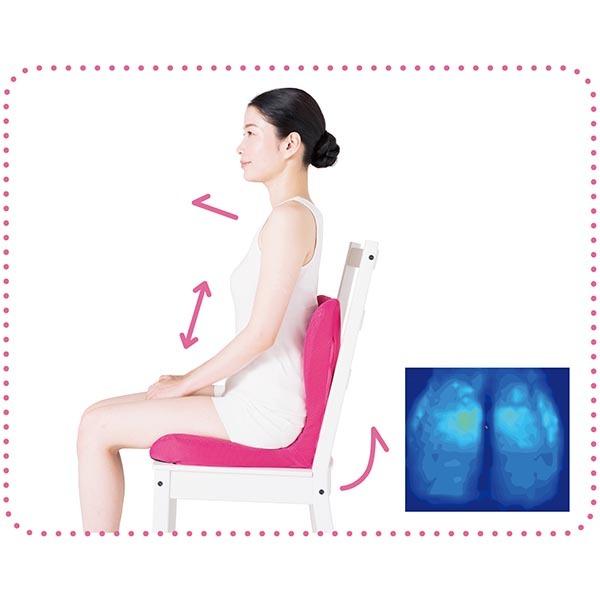 p!nto（ピント） ピーエーエス ビューティー 姿勢サポートクッション 1