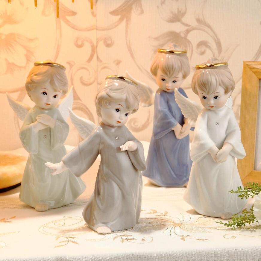 陶器 置物 西洋陶器 北欧磁器 陶器製人形 お姫様 陶器人形 陶器置物