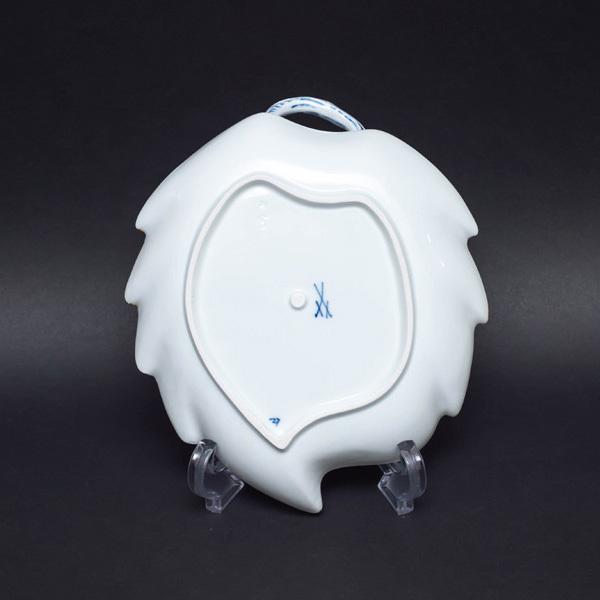 ブルーオニオン マイセン ブルーオニオン（金彩） リーフディッシュ
