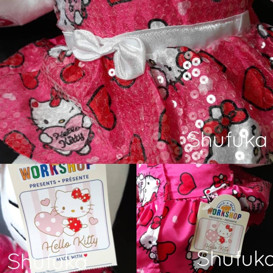 ハローキティ ビルドアベア ぬいぐるみ 大きめ キティちゃん