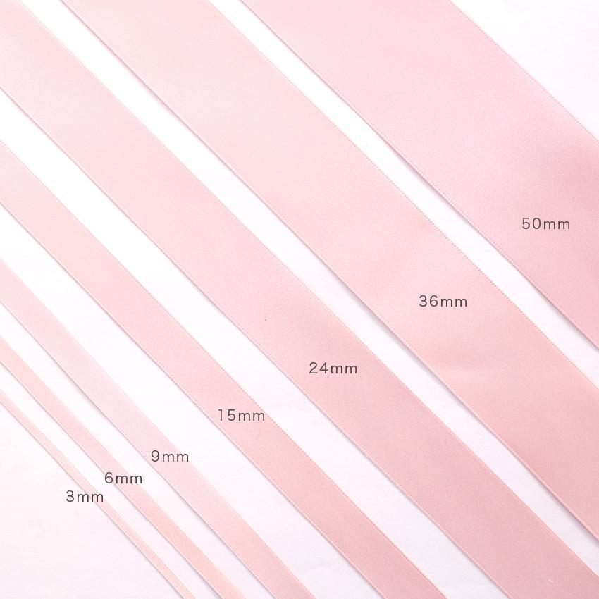 クラフトハートトーカイ ポリエステル両面サテンリボン 巾24mm （50cm