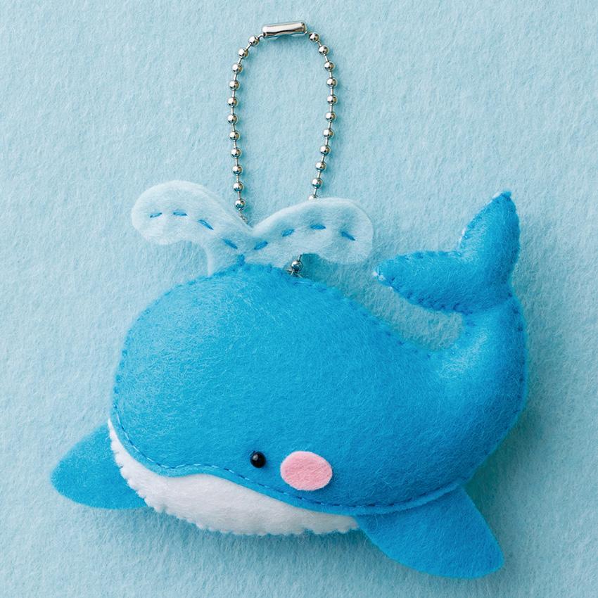 ミニモフー トイ マスコット 海のなかまたち MTM-9 クジラ ／ 子ども