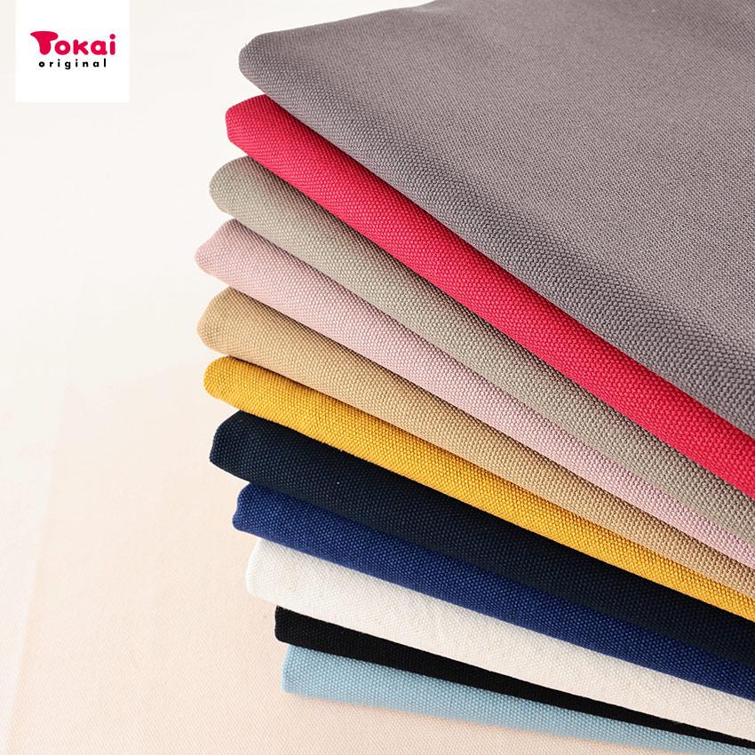 クラフトハートトーカイ 無地 8号帆布 洗い加工 50cm単位｜切売り