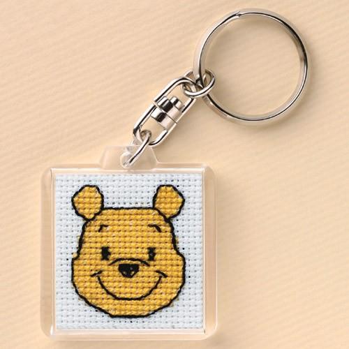 Disney（ディズニー） 刺繍 キット オリムパス キーリング くまのプー