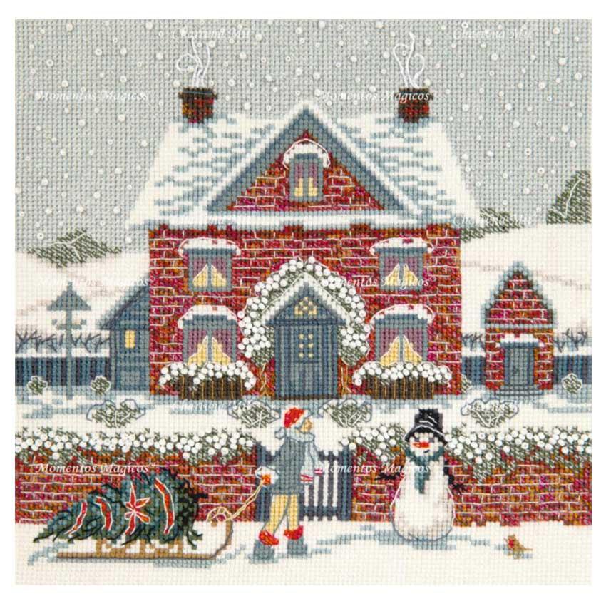 刺繍キット 輸入刺繍 クロスステッチ Charivna Winter story M-475