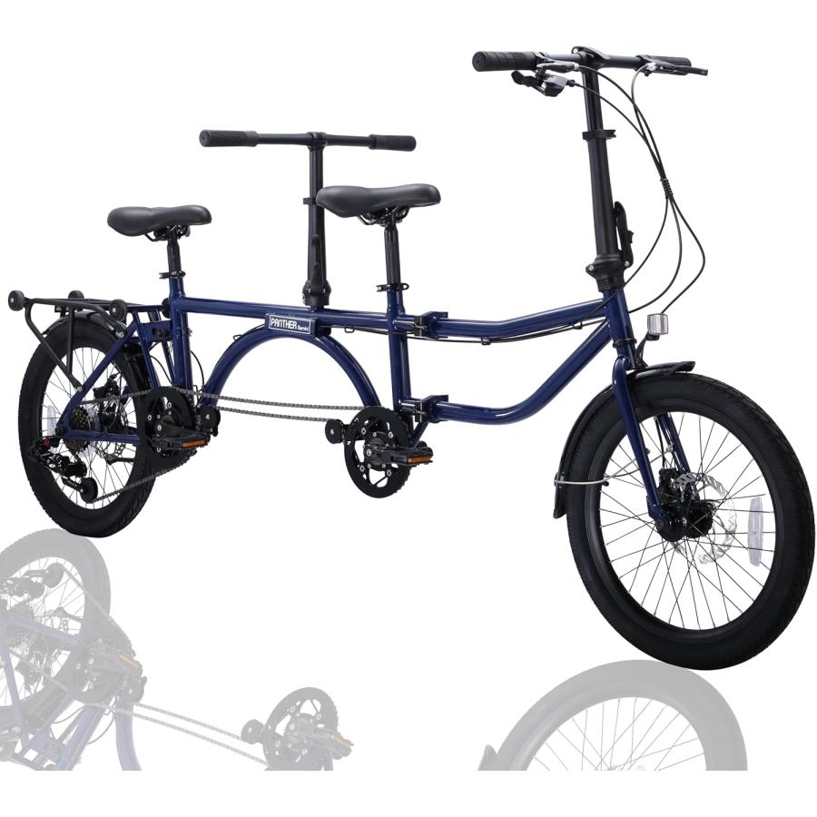 PANTHER (パンサー) Gemini 二人乗り 折り畳み 16inch タンデム自転車