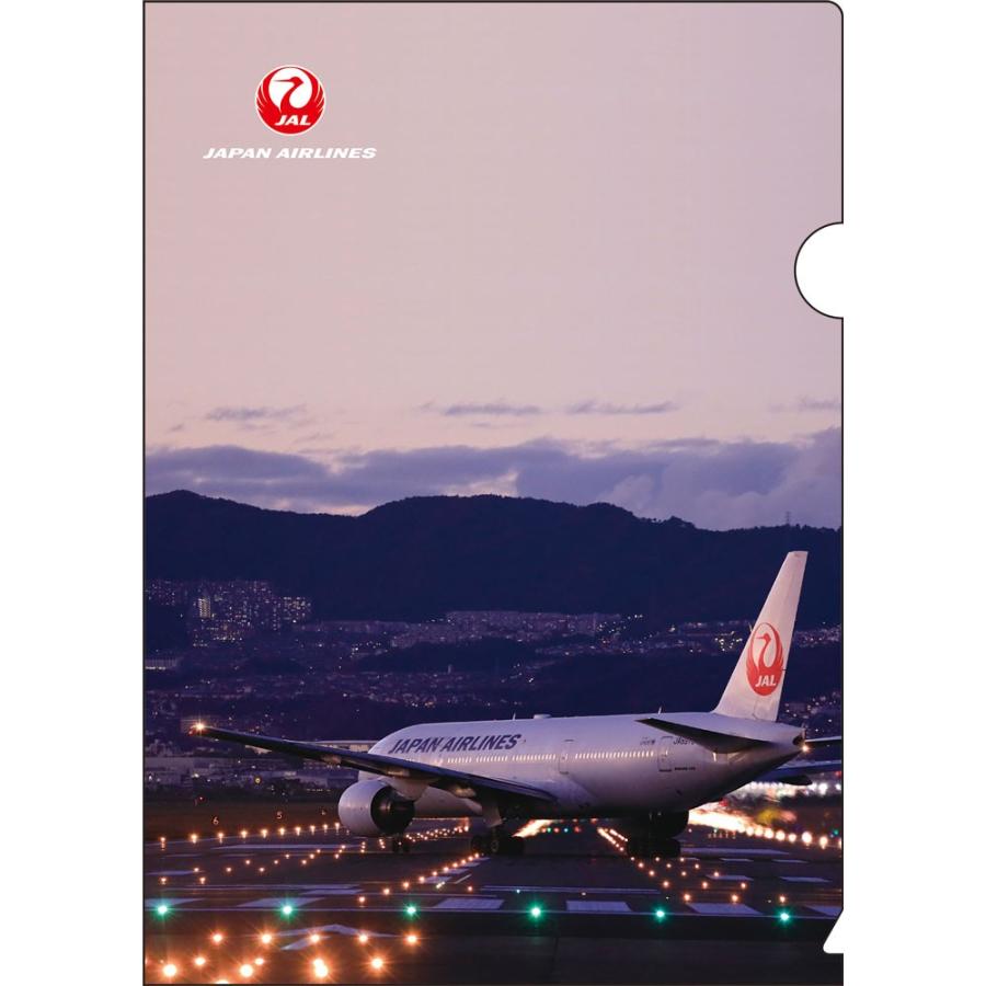 JAL日本航空グッズ商品 クリアファイルセットJAL・BOEING