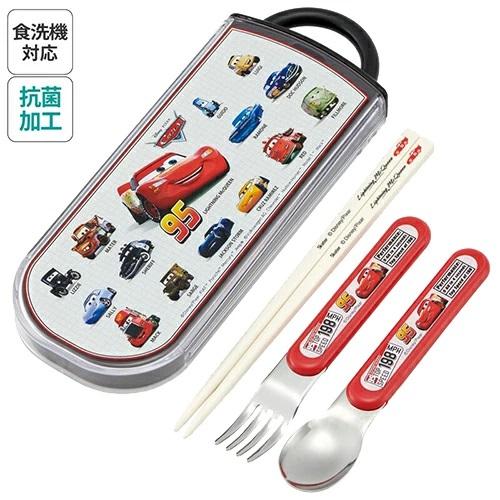 スケーター カーズ カトラリー トリオセット ( 25 ) 19168 箸 スプーン