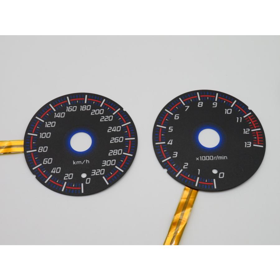 ELメーター ZZR1400 黒 台湾製 ブラック ABS対応 ZZR-1400 ZX-14R