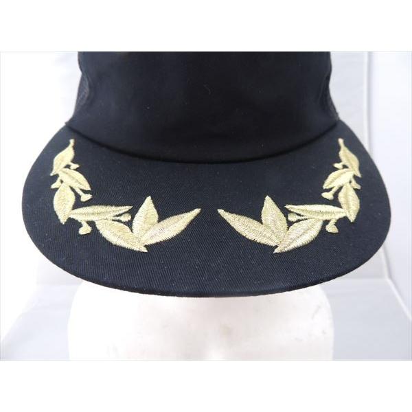 オリジナル メッシュキャップ 月桂冠 金刺繍 黒 2624○ : ワーク