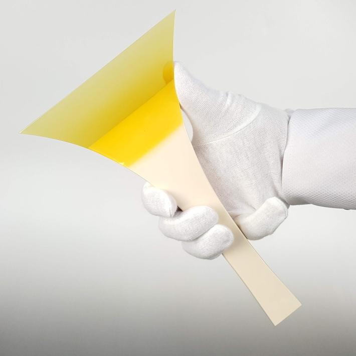 地唄三味線 撥 バチ 高山製 人工べっ甲 「NEW甲」七八サイズ（新素材