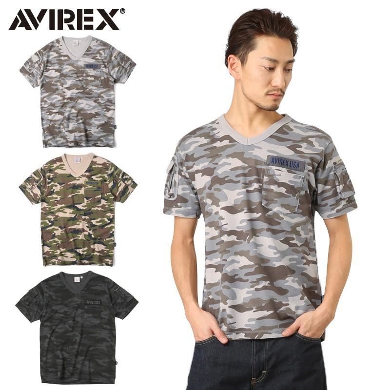AVIREX（アヴィレックス） アビレックス 6153347 FATIGUE VネックT