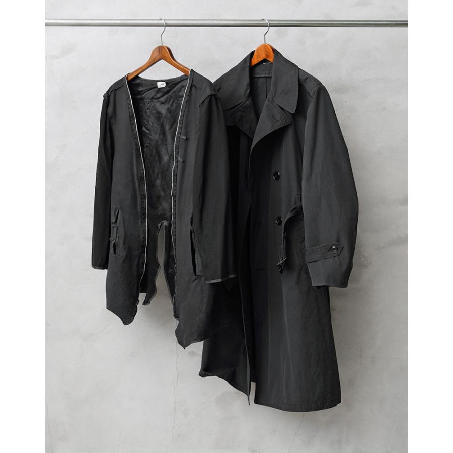 MILITARY（ミリタリー） 実物 USED 米軍 U.S. NAVY ブラックトレンチ