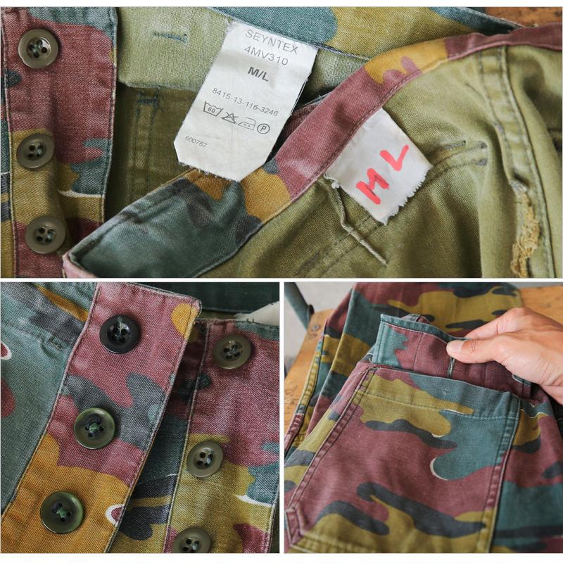 MILITARY（ミリタリー） 実物 USED ベルギー軍 M-90 ジグソーカモ