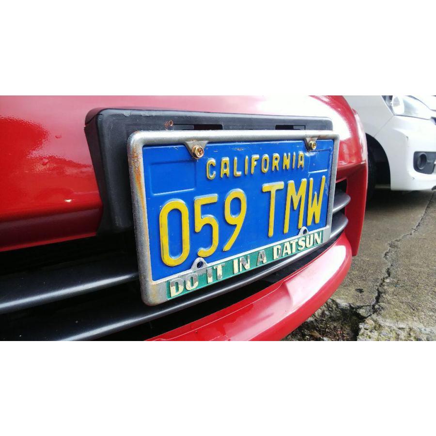 USナンバーステー USナンバープレート ステンレス オリジナル Z33 Z34