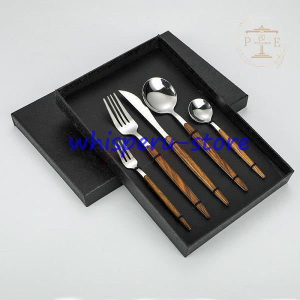 カトラリー カトラリーセット おしゃれ ステンレス 北欧 ゴールド