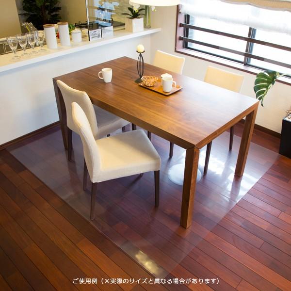 アキレス（achilles） テーブル下敷きマット テーブル下マット 透明