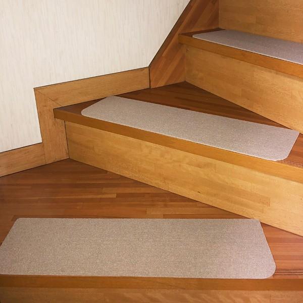 ツジトミ 階段マット 滑り止め 15枚 おしゃれ 階段用 滑り止めマット