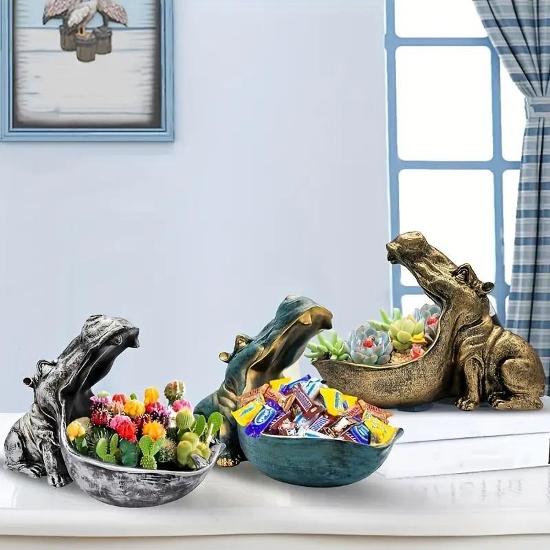 カバ 小物入れ 置物 インテリア ギフト おもしろ雑貨 おしゃれ : BELL