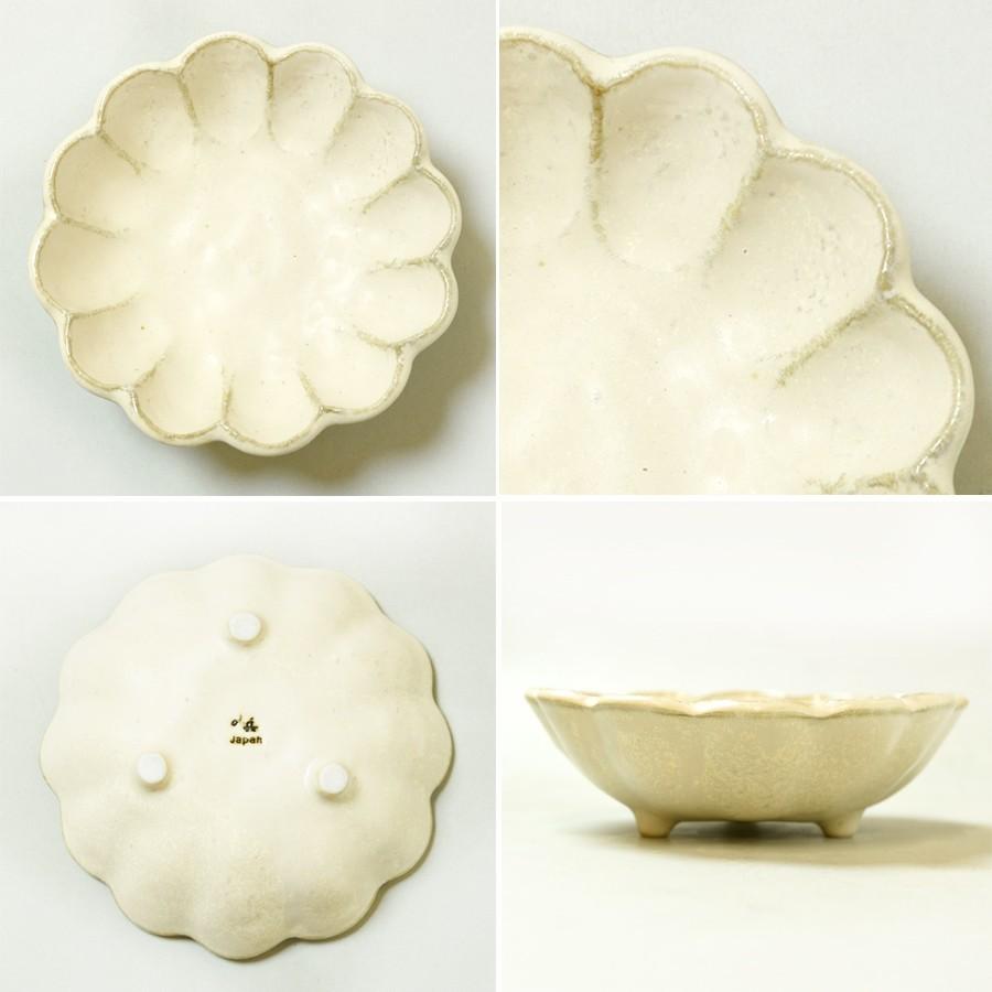 食器 おしゃれ 土物風 リンカ16cmボウル 白練 茶練 黒練 16.5×5cm