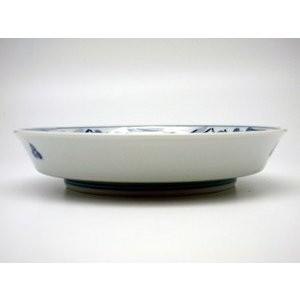 有田焼 しん窯 青花 長崎紋 渕上り5寸皿 : 神楽坂のうつわ屋さん 陶