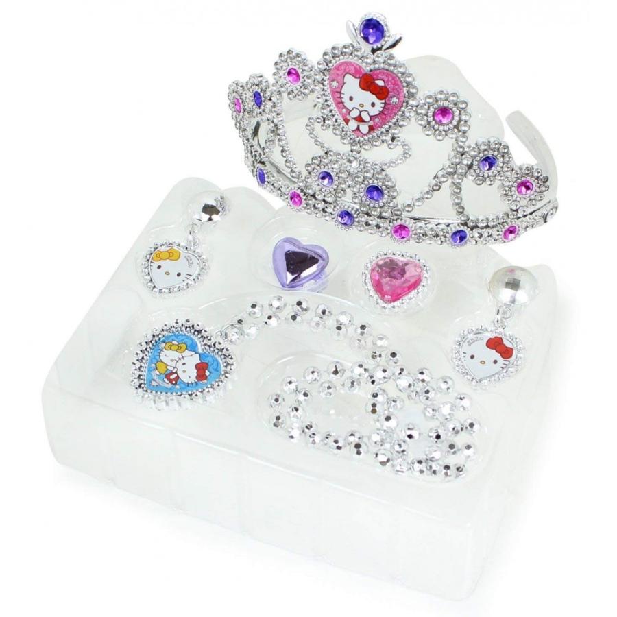 ハローキティ アクセサリー クリスタルティアラセット : 田村玩具店