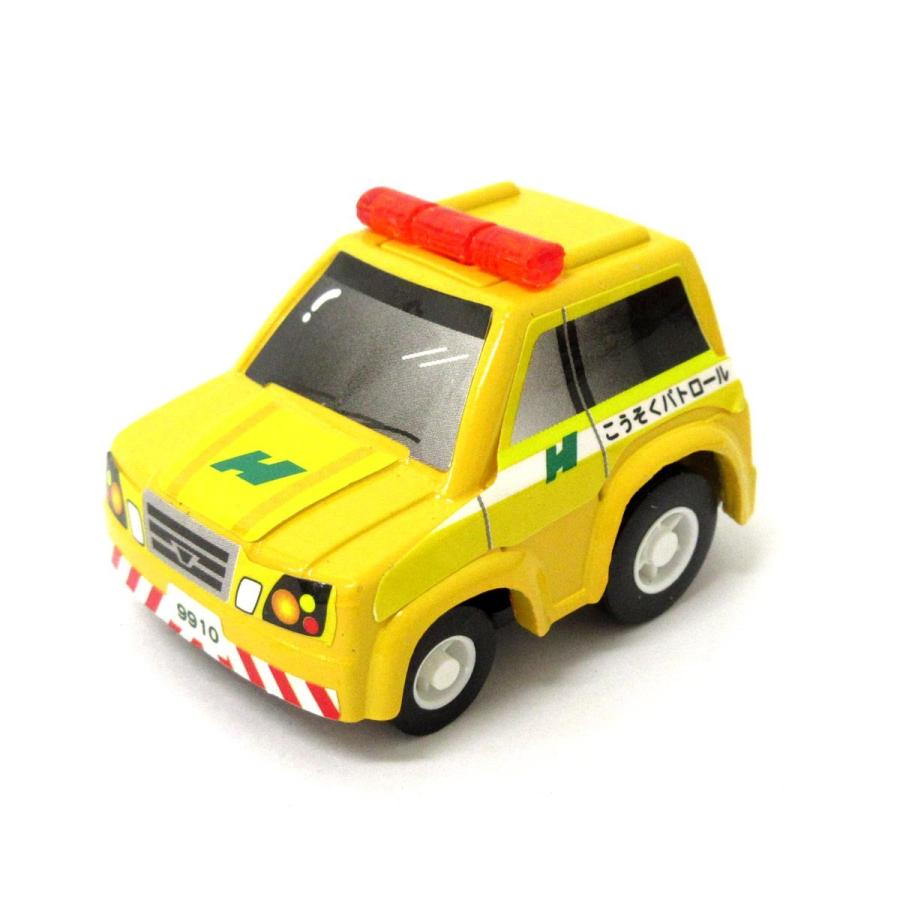 プルバック ミニカー トラフィックエンジン 緊急車両 6pcsセット