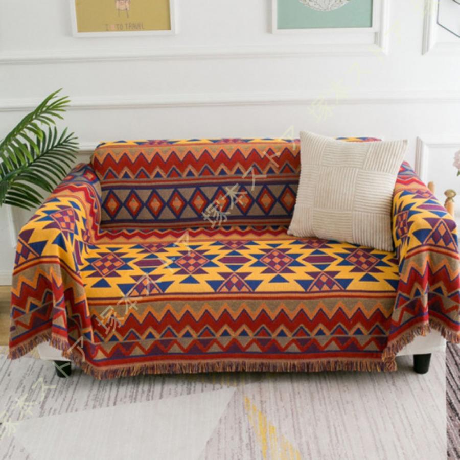 新生活 マルチカバー 長方形 230*250cm 混紡 ベッドカバー 布 マルチ