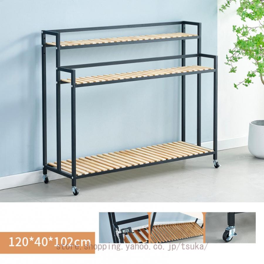 プランターラック フラワースタンド 3段 室内 屋外 植木鉢ラック