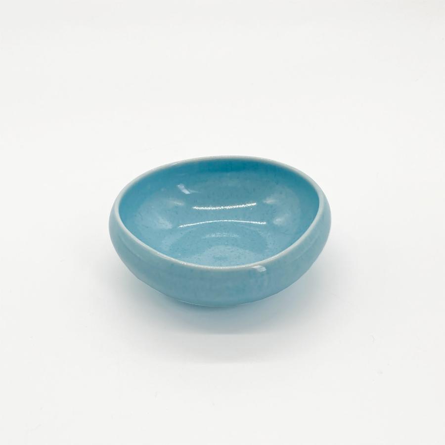 浅鉢 小鉢 浅 ボウル 美濃焼 SAKUZAN 作山窯 Mano SS ブルー : young
