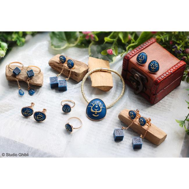 スタジオジブリ 天空の城ラピュタ アクセサリーシリーズ 飛行石 ピアス