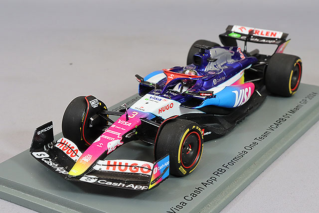 スパークモデル Visa Cash App RB Formula One Team VCARB 01 No.3