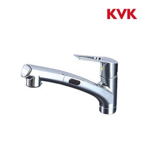 工事費込みセット キッチン水栓 KVK KM5021TEC シングルレバー式