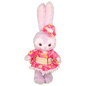 ぬいぐるみ ステラルー 服 コスチューム かわいい 青 チェック柄