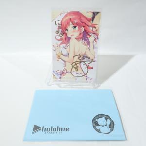 ホロライブ 誕生日記念2024 直筆メッセージ&箔押し複製サイン入り