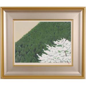 薔薇 花 絵画 リトグラフ 版画 ジョアン・ゲレロ 「ワイン・ローズ