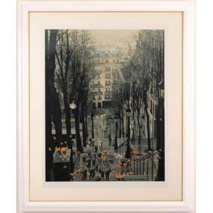 ヒロ・ヤマガタ エクスプレス インテリア 絵画 シルクスクリーン 版画