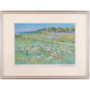 イルカ 絵画 海 絵 マリンアート 版画 ジークレー 森田剛介