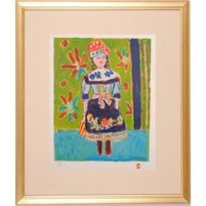 梅原 龍三郎「雲中天壇」 新品額装 : ギャラリーTOMIOKA - 通販