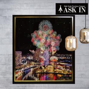 アートフレーム シャンデリア 絵画 キラキラアート ウォールデコ